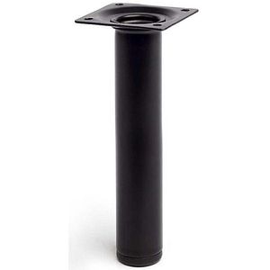 Picior mobila 112880, otel, 20 cm, negru