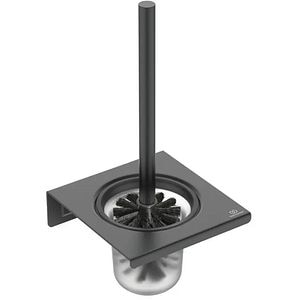 Set perie toaleta IDEAL STANDARD Alu+ BD593XG, negru mat