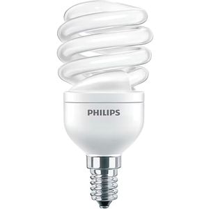 Bec PHILIPS EconomyTwister, E14, 12W, 741lm, lumina calda
