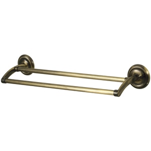 Suport prosop dublu BISK Deco A.B. 00411, 61 cm, bronz