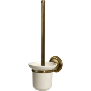 Set perie toaleta BISK Deco A.B. 00412, alb