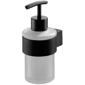 Dispenser sapun lichid BISK Futura 02953, 200 ml, negru
