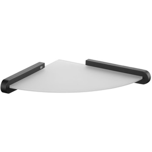 Etajera baie tip raft-colt BISK Futura 02956, negru