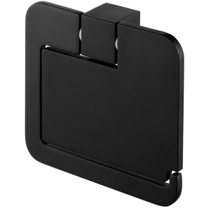 Suport hartie igienica BISK Futura 02961, negru