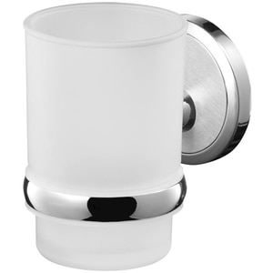 Pahar baie BISK Sensation 03098, crom