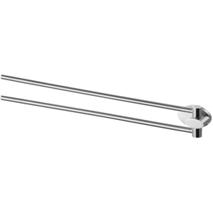 Suport prosop dublu BISK Side 03132, 46 cm, nichel