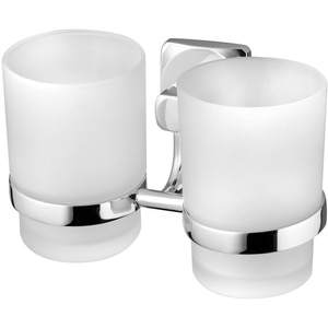 Set pahare baie BISK Ice 04851, crom