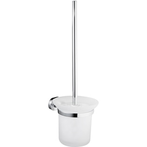 Set perie toaleta BISK Go 07027, crom