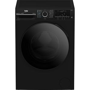 Masina de spalat rufe frontala cu uscator BEKO BM5DFT49442PB, SteamCure, 9/6 kg, 1400 rpm, Clasa A/D, negru