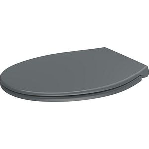 Capac WC COOKE & LEWIS Kouban BP0260NB, inchidere lenta, duroplast, gri