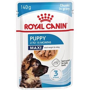 Hrana umeda pentru caini ROYAL CANIN SHN Maxi Gravy, Junior, 140 g