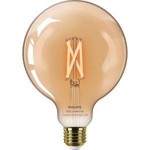 Bec LED Smart PHILIPS 8719514372122, E27, 7W, 640lm, Wi-Fi, lumina variabila, compatibil Alexa, Google Assistant