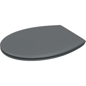 Capac WC GOODHOME Saloma BU0552Q3, inchidere lenta, duroplast, gri