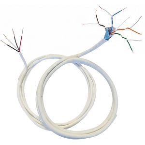 Cablu alarma/interfon OMNICABLE, 4 x 0.6mm2, rola 25m