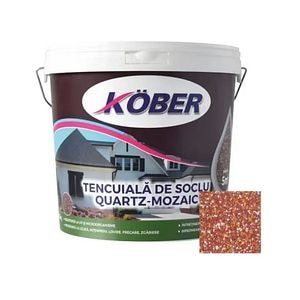 Tencuiala decorativa de soclu, Quartz-Mozaic, C92  Kober