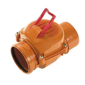 Clapeta antiretur, cu inchizator, 110 mm   Valplast