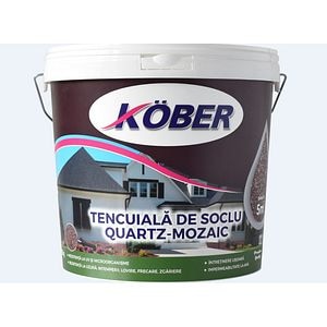 Tencuiala decorativa mozaicata  de soclu, 25 kg, C129  Kober