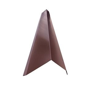 Cornier margine, maro mat, RAL 8017, grosime 0.5 mm, 312 mm, lungime 2 m