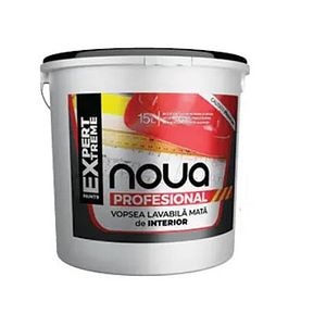 Vopsea lavabila Expert Extreme Noua Profesional, alb, 15 L, Interior