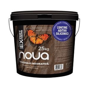 Tencuiala decorativa, cu aspect de "scoarta de copac", 25 kg  Noua