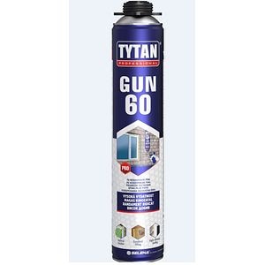 Spuma poliuretanica, aplicare pistol, 750 ml, Galben  Tytan