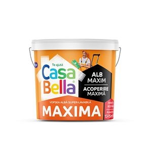 Vopsea superlavabila, de interior, 15L • Casabella Max