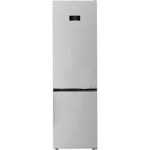 Combina frigorifica BEKO B3RCNA404HM, No Frost, 355 l, H 203.5 cm, Clasa E, gri lucios