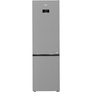 Combina frigorifica BEKO B5RCNA406HXB1, No Frost, 355 l, H 203 cm, Clasa C, argintiu