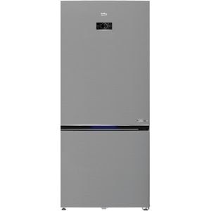 Combina frigorifica BEKO B5RCNE615ZXP, No Frost, 615 l, H 193.5 cm, Clasa D, argintiu