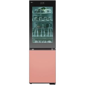 Combina frigorifica LG GBG719MDNN, No Frost, MoodUP, 352 l, H 187 cm, Clasa D, Wi-Fi, multicolor