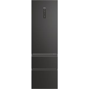 Combina frigorifica HAIER HTW5620DNPT, No Frost, 414 l, H 205 cm, Clasa D, Wi-Fi, negru