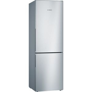 Combina frigorifica BOSCH KGV36VLEAS, 308 l, H 186 cm, Clasa E, argintiu