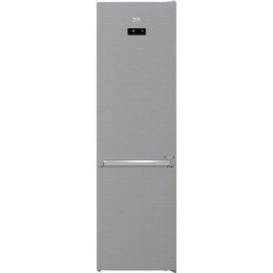 Combina frigorifica BEKO RCNA406E60XBN, NeoFrost, 362 l, H 203 cm, Clasa C, argintiu
