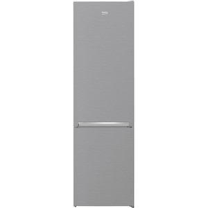 Combina frigorifica BEKO RCSA406K40XBN, 386 l, H 202.5 cm, Clasa E, argintiu