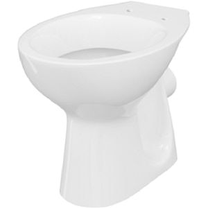 Vas WC CERSANIT President 10 K08-066-PT, ceramica, evacuare orizontala, 36 x 48.5 x 39.5 cm, alb