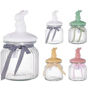 Borcan iepuras paste, sticla, 650ml