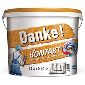Tencuiala decorativa DANKE Kontakt Scoarta de copac, cheesecake, 25 kg