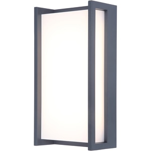 Aplica de exterior LUTEC LTC-5193001118, LED, 17.3W, 1100lm, gri inchis