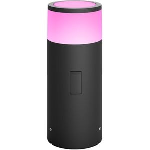 Stalp LED PHILIPS HUE 8718696167991, 8W, 590lm, IP65, negru