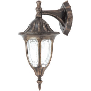 Aplica de exterior RABALUX Milano 2, E27, 60W, Auriu