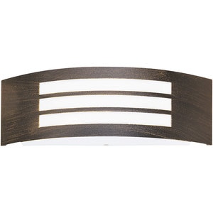 Aplica de exterior RABALUX Roma, E27, 14W, Auriu