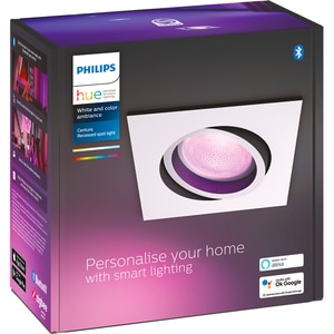 Spot LED Smart PHILIPS Hue Centura, 5.7W, 350lm, Wi-Fi, alb