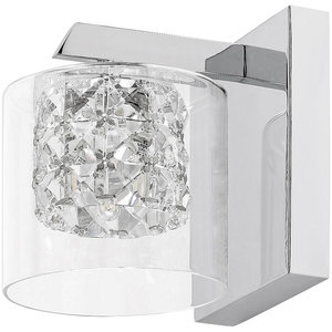 Aplica RABALUX Duchess, 40W, G9, IP20, Argintiu