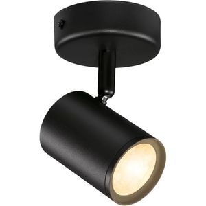 Spot LED WIZ 8719514551817, 5W, 345lm, Wi-Fi, Negru