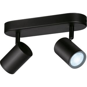 Spot LED WIZ 8719514551831, 5W, 690lm, Wi-Fi, Negru