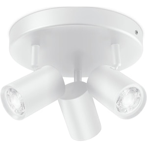 Plafoniera LED WIZ Imageo, 3x5W, 1035m, Wi-Fi, RGB, alb
