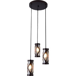 Pendul RABALUX Oberon 3, 40W, E14, Maro