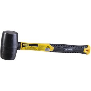 Ciocan cauciuc TOPMASTER, 340g, 33.3 cm, galben