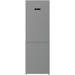 Combina frigorifica ARCTIC AK60366E40NFMT, Full No Frost, 324 l, H 185.2 cm, Clasa E, argintiu