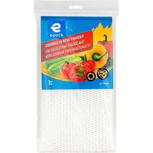 Covoras pentru frigider EPACK, 47 x 30 cm, alb